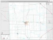 Hockley County, TX <br /> Wall Map <br /> Premium Style 2024 Map