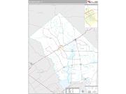 Jackson County, TX <br /> Wall Map <br /> Premium Style 2024 Map