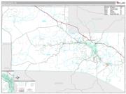Kerr County, TX <br /> Wall Map <br /> Premium Style 2024 Map