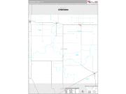 Lipscomb County, TX <br /> Wall Map <br /> Premium Style 2024 Map