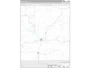 Motley County, TX <br /> Wall Map <br /> Premium Style 2024 Map