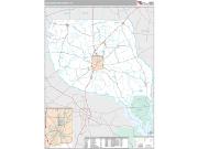 Nacogdoches County, TX <br /> Wall Map <br /> Premium Style 2024 Map