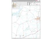 Palo Pinto County, TX <br /> Wall Map <br /> Premium Style 2024 Map