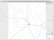 Stonewall County, TX <br /> Wall Map <br /> Premium Style 2024 Map