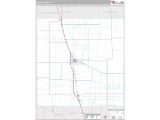 Swisher County, TX <br /> Wall Map <br /> Premium Style 2024 Map
