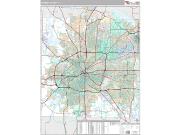 Tarrant County, TX <br /> Wall Map <br /> Premium Style 2024 Map
