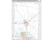 Titus County, TX <br /> Wall Map <br /> Premium Style 2024 Map