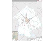 Victoria County, TX <br /> Wall Map <br /> Premium Style 2024 Map
