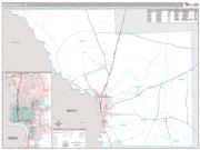 Webb County, TX <br /> Wall Map <br /> Premium Style 2024 Map
