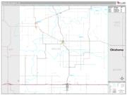 Wheeler County, TX <br /> Wall Map <br /> Premium Style 2024 Map
