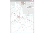 Wilbarger County, TX <br /> Wall Map <br /> Premium Style 2024 Map