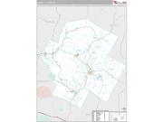 Lamoille County, VT <br /> Wall Map <br /> Premium Style 2024 Map