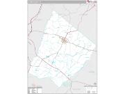 Clarke County, VA <br /> Wall Map <br /> Premium Style 2024 Map