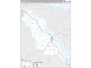 Essex County, VA <br /> Wall Map <br /> Premium Style 2024 Map