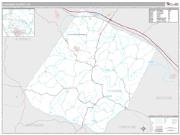 Fluvanna County, VA <br /> Wall Map <br /> Premium Style 2024 Map