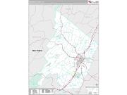 Frederick County, VA <br /> Wall Map <br /> Premium Style 2024 Map