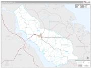 Richmond County, VA <br /> Wall Map <br /> Premium Style 2024 Map