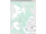 Chelan County, WA <br /> Wall Map <br /> Premium Style 2024 Map