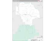 Garfield County, WA <br /> Wall Map <br /> Premium Style 2024 Map