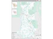 Stevens County, WA <br /> Wall Map <br /> Premium Style 2024 Map
