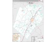 Berkeley County, WV <br /> Wall Map <br /> Premium Style 2024 Map