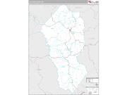 Calhoun County, WV <br /> Wall Map <br /> Premium Style 2024 Map