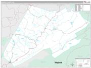 Monroe County, WV <br /> Wall Map <br /> Premium Style 2024 Map