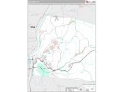 Ohio County, WV <br /> Wall Map <br /> Premium Style 2024 Map