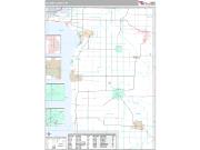 Calumet County, WI <br /> Wall Map <br /> Premium Style 2024 Map