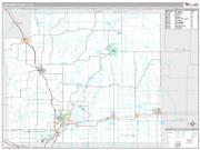 Chippewa County, WI <br /> Wall Map <br /> Premium Style 2024 Map