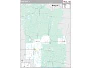Forest County, WI <br /> Wall Map <br /> Premium Style 2024 Map