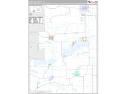 Green Lake County, WI <br /> Wall Map <br /> Premium Style 2024 Map