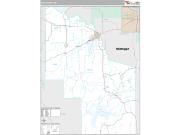 Iron County, WI <br /> Wall Map <br /> Premium Style 2024 Map