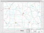 Lafayette County, WI <br /> Wall Map <br /> Premium Style 2024 Map