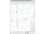 Marquette County, WI <br /> Wall Map <br /> Premium Style 2024 Map