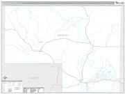 Menominee County, WI <br /> Wall Map <br /> Premium Style 2024 Map