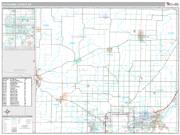 Outagamie County, WI <br /> Wall Map <br /> Premium Style 2024 Map