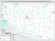 Pierce County, WI <br /> Wall Map <br /> Premium Style 2024 Map