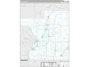 Polk County, WI <br /> Wall Map <br /> Premium Style 2024 Map