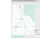 Price County, WI <br /> Wall Map <br /> Premium Style 2024 Map