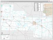Shawano County, WI <br /> Wall Map <br /> Premium Style 2024 Map