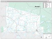 Vilas County, WI <br /> Wall Map <br /> Premium Style 2024 Map