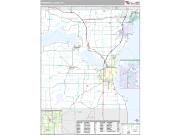 Winnebago County, WI <br /> Wall Map <br /> Premium Style 2024 Map