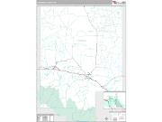 Converse County, WY <br /> Wall Map <br /> Premium Style 2024 Map