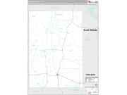 Niobrara County, WY <br /> Wall Map <br /> Premium Style 2024 Map