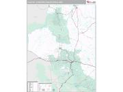 Flagstaff Metro Area <br /> Wall Map <br /> Premium Style 2024 Map