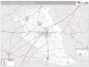 Florence Metro Area <br /> Wall Map <br /> Premium Style 2024 Map