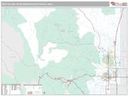 Fort Collins Metro Area <br /> Wall Map <br /> Premium Style 2024 Map