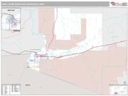 Yuma Metro Area <br /> Wall Map <br /> Premium Style 2024 Map