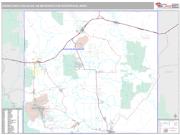 Sierra Vista-Douglas Metro Area <br /> Wall Map <br /> Premium Style 2024 Map